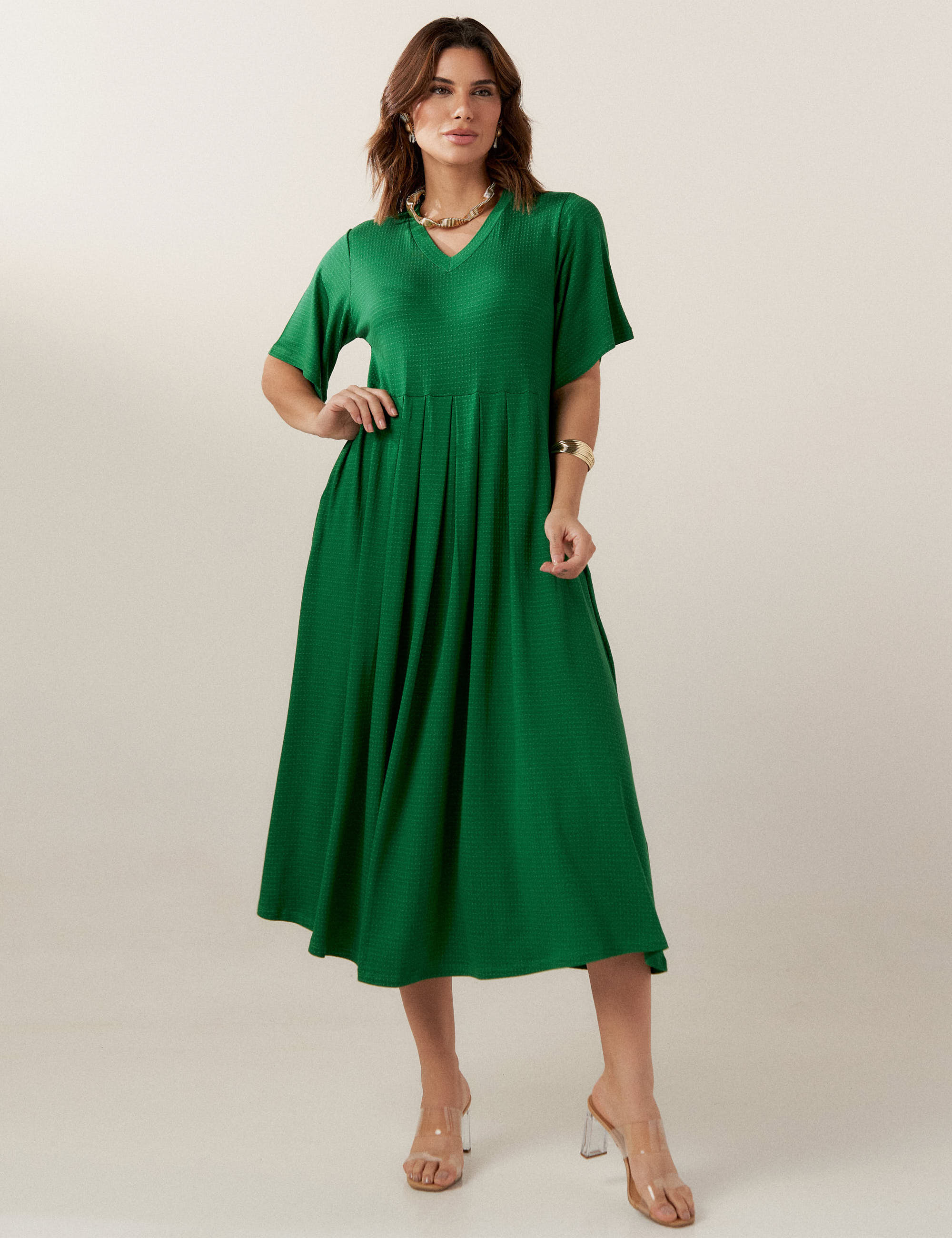 Vestido Feminino Dia A Dia Vestido Longo Simples Para O Dia A Dia